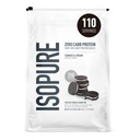 Isopure Zero Carb 100%の純粋な乳白色の隔離蛋白質の粉、Lactoseはビタミン、クッキー及びクリームと、サービングごとの25g蛋白質、7.5のLbs、110のサービング(包装の5月Vary)放します
