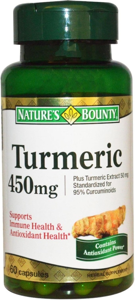 Nature's Bounty のタービン カプセル 60 のカプセル(2 のパック)