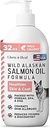 Wild Alaskan Salmon Fish Oil for Dogs - 32 oz. of Fish Oil Formula - Pump Cap Bottle - Contains Omega-3 and 6, Vitamin D, EPA, and DHA for Healthy Skin and Coat