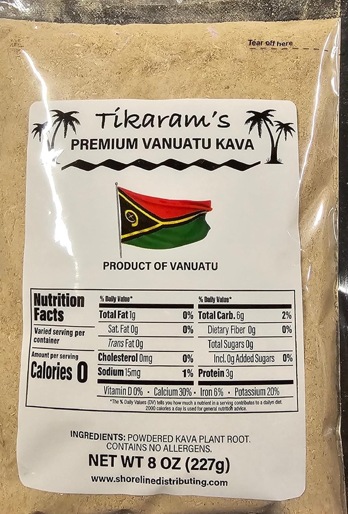 カバ・カバ - プレミアム・バヌアツ・カバ 1/2 ポンド (8oz) - フィジーマーケット卸売