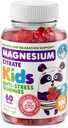 DR. MoriTZ シュガーフリー カルシウム マグネシウム キッズ・大人用 - Non-GMO Kids Magnesium Gummies - Raspberry Flavor - 1-Pack (60 カウント)