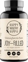 喜びに満ちた気分のサポートサプリメント - 7ハーブコンプレックスw / St. Johns Wort(180 Ct)  Rhodiola Rosea、Eleuthero、Ashwagandha | ストレスリリーフ - 心と体をカルムするのに役立ちます | 100%植物ベースのハッピーピル
