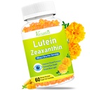 目のビタミンLutein及びゼアキサンチンのグミ、Bilberry、アスタキサンチンが付いている砂糖の自由な目の健康の補足-サポート青いライト、視覚機能およびMacular健康-マンゴは、60の計算風味付けしました