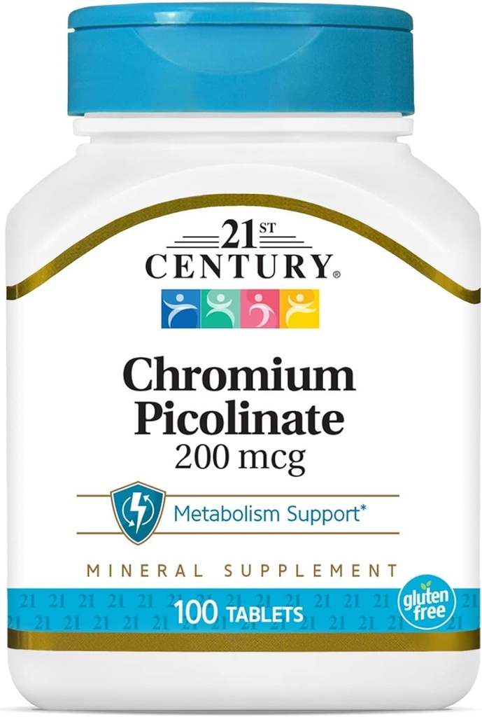21世紀クロムピコリン酸塩200 mcg 100タブ