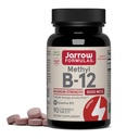 JarrowフォーミュラビタミンB12 5000 mcg - セルラーエネルギーと脳の健康、90チェリーChewable錠、B12ビタミン5000 mcgの最大強度