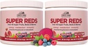 COUNTRY FARMS Super Reds, Energizing Polyphenol Superfood, Over 40 Super Fruits and Berries, Powerful Antioxidants and Polyphenols, Supports Energy, Supports Circulation, 40 Servings, Mixed Berry