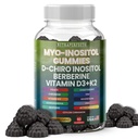 女性のための砂糖の自由なMyo-Inositol及びD-Chiro Inositol Gummies、BerberineのビタミンD3 K2 DIMのマグネシウムのGlycinateの酸化物L-Methylfolateの補足、女性、豊饒、ホルモンのバランス、PMS、Ovarianの健康