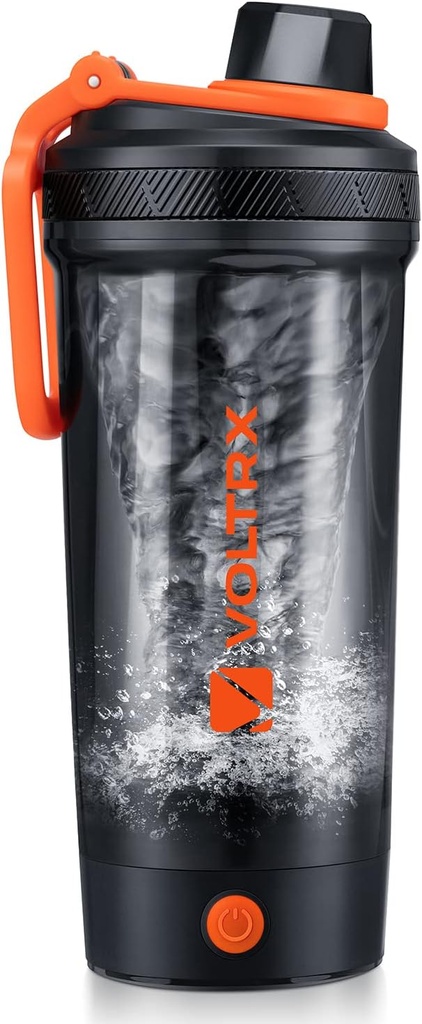 VOLTRXの電気蛋白質のシェーカーのびん-シェイクスおよび食事の取り替えのためのUSBの再充電可能なミキサーのコップ、BPAフリーのトライタン、24oz