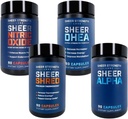 シェア究極のスタック - 男性DHEA 100mg&ニトリオキサイドサプリメント&シェアシュレッド&シェアアルファのためのDHEAサプリメント