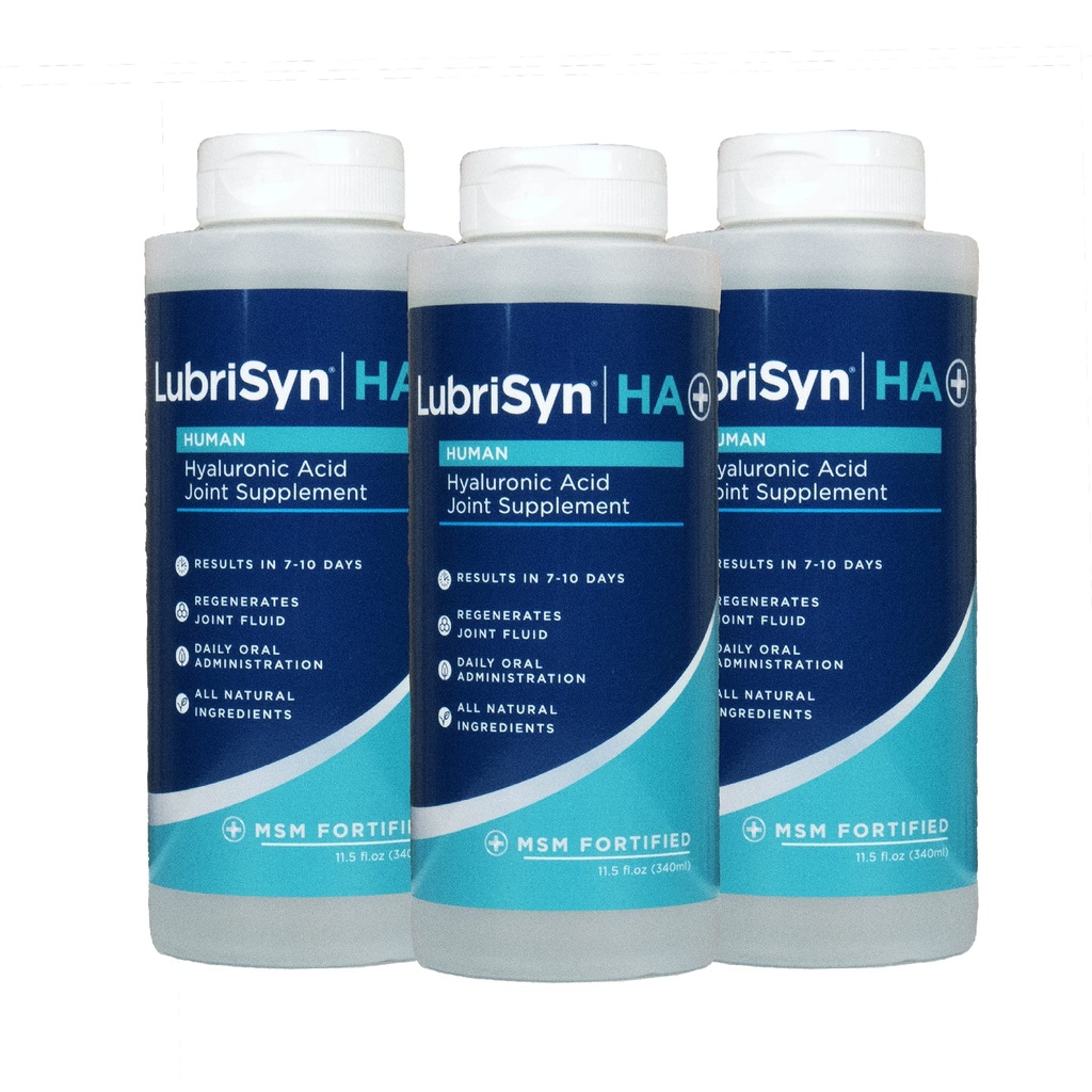 MSMとLubrisynのHyaluronic酸の口頭共同補足–人間のための液体HAの方式–共同サポート、移動性、柔軟性、男性及び女性のための水和及び健康な機能を促進する– 3 x 11.5oz