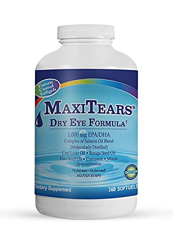 MaxiTears®ドライアイフォーミュラ - 360 Ct - 1ボトル