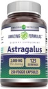 アメージングフォーミュラ Astragalus 2000 サービングカプセルサプリメントあたり mg | 純粋なAstragalus Membranaceus植物根エキス製 | 非GMO | グルテンフリー(250カウント)