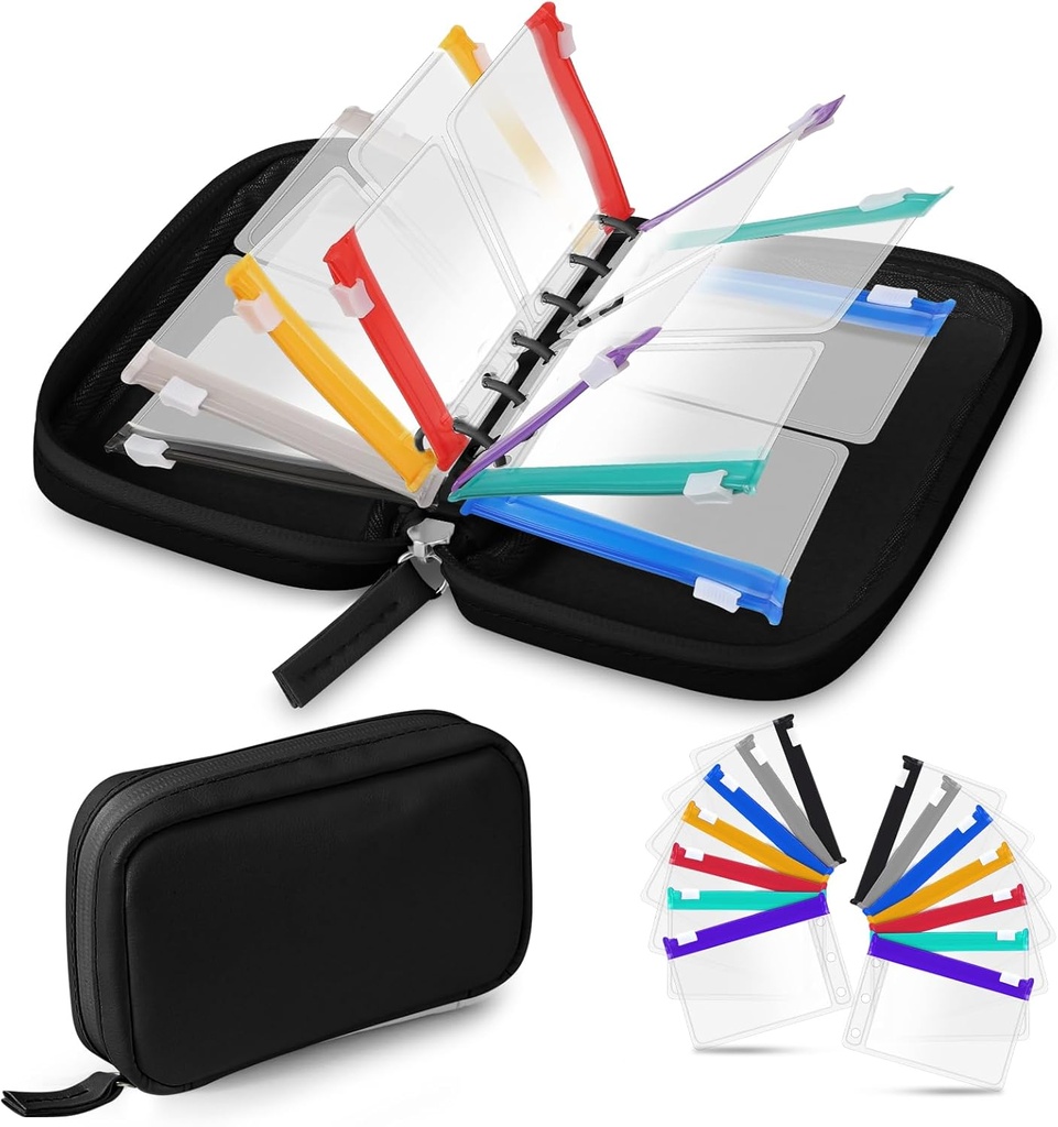 ウォータープロフピルポーチセット、週刊オーガナイザー2日、色分けされた薬袋、再利用可能な旅行薬オーガナイザー、ジッパー付きロースリーフストレージ