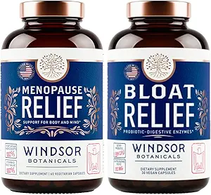 WINDSOR BOTANICALSの更年期の補足および血栓の救助のプロバイオティック-女性Helathの束
