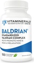ビタミン 33 Baldrian® オリジナルナチュラルリラクシングサポート 標準化された Valerian (100)