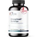 健康オメガAvail Synergyのデザイン - オメガコンプレックス(大人用) - オメガ3 - 6-7-9脂肪酸ボラージとマカダミアオイル+トリグリセリド(TG)DHA&EPA(180 Softgels)の魚油