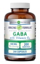 アメイジングフォーミュラ GABA ビタミンB6サプリメント | 500 Mg / サービング | 200カプセル | 非GMO | グルテンフリー | アメリカ製