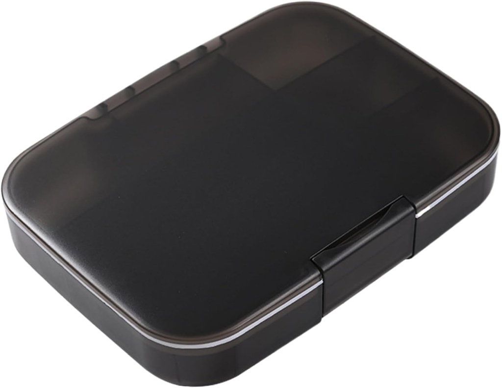 大きい丸薬のオルガナイザー9のコンパートメントの丸薬の箱の取り外し可能な仕切りが付いているMoistureproofの丸薬箱 魚油、ビタミンの補足用具のための携帯用タブレット箱