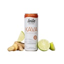 LEILO | カヴァ・パワード・モスクワ Mule Mocktail Drink | 12-Pack – シュガーフリー&ノンアルク機能リラクゼーションサポート | 12 fl oz 缶(12個入)