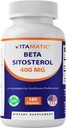 Vitamaticベータ SItosterol 400のmg 180のカプセル
