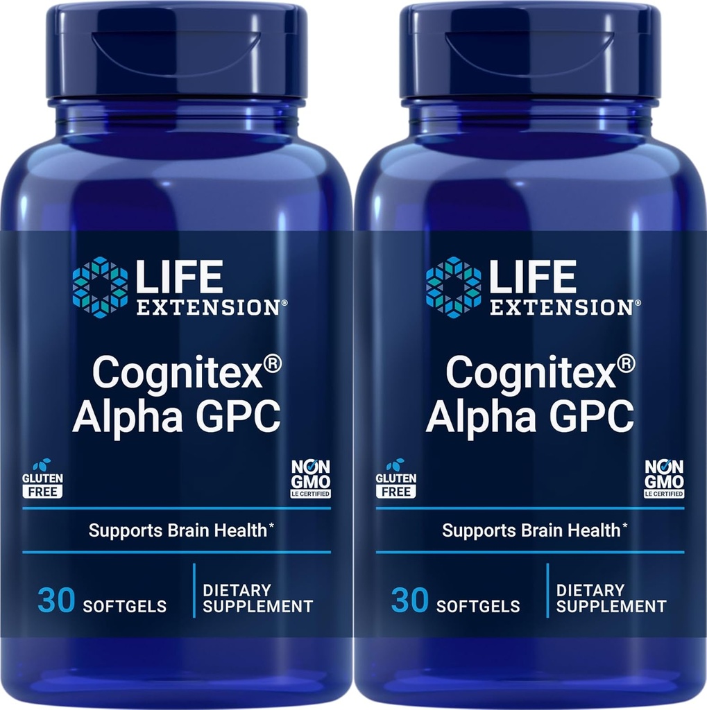 ライフエクステンションCognitexアルファGPC、30 Softgels(パッケージ2)