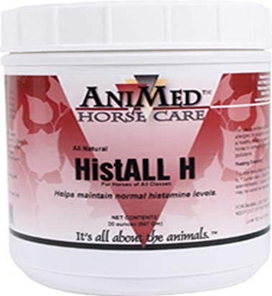 AniMed Histall-Hは、馬の呼吸器の健康をサポートし、20〜Ounce ...