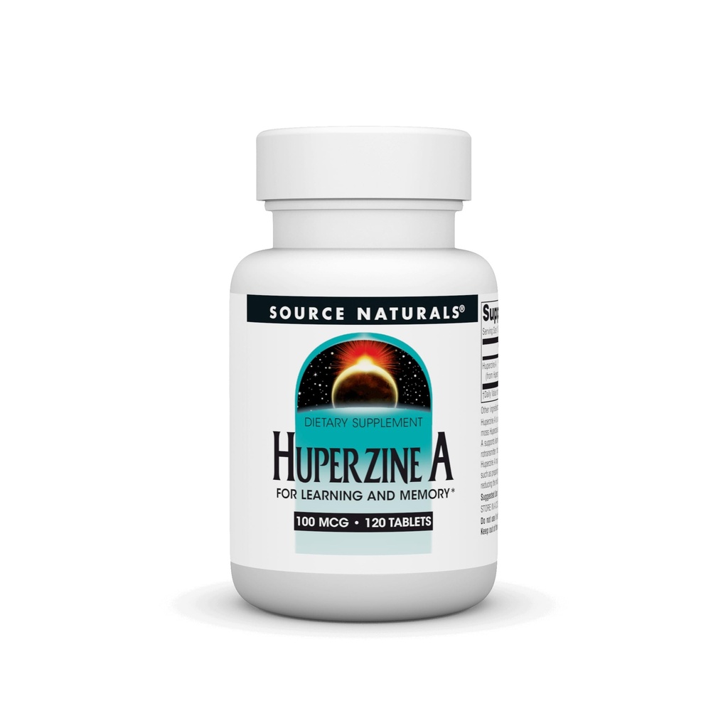 源のNaturals Huperzine A、学習および記憶*、100mcg - 120のタブレットのため