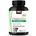 FORCE FACTOR ProbioSlimは、30億人の女性と男性のための余分な強度のプロバイオティクスを消化器の健康、ブロッキングの救済、およびプレバイオティクス繊維、120カプセルで、