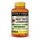 MASON NATURALミルクのこの薬/クランベリーの肝臓及び腎臓の洗剤-サポート健康な肝臓及び腎臓機能、清潔になり、Detoxの60のカプセル