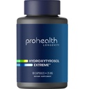 ProHealthのHydroxytyrosolの極端-Hydroxytyrosolの補足、オリーブ葉のエキス(Oliveの葉のエキスの有機性)(90のベジタリアンのカプセル)グルテンフリー、大豆は放します。