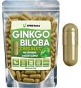 XPRS Nutra Ginkgo Biloba カプセル - Gingko Biloba 認知のためのカプセル化されたサプリメント - ビーガンフレンドリーな Ginkoba Biloba - 免疫ブースト Ginkgo Biloba カプセル - 180 カウント