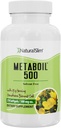 コールドプレスオイルから女性1500mgのためのNaturalSlim Evening Primroseオイル-Metaboil 500 GLAの女性の健康、Metabolism、中心及び皮の健康のための補足のGammaのLinolenicの酸- 270 Softgels