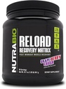NutraBioリロード - 強力な筋肉回復式 - ポストワークアウトサプリメント - 3Gクレアチン - 8G BCAAs - 5Gグルタミン - 30サービング、グレープベリークラッシュ