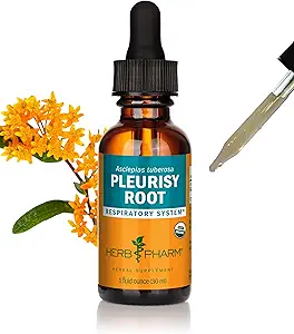 Herb PharmはRespiratoryシステム サポート1 Fl Ozのための有機性Pleurisyの根の液体のエキスを証明しました