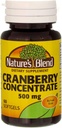 Nature's Blendクランベリーコンセントレート500 Mg 60 Softgels 6のパック
