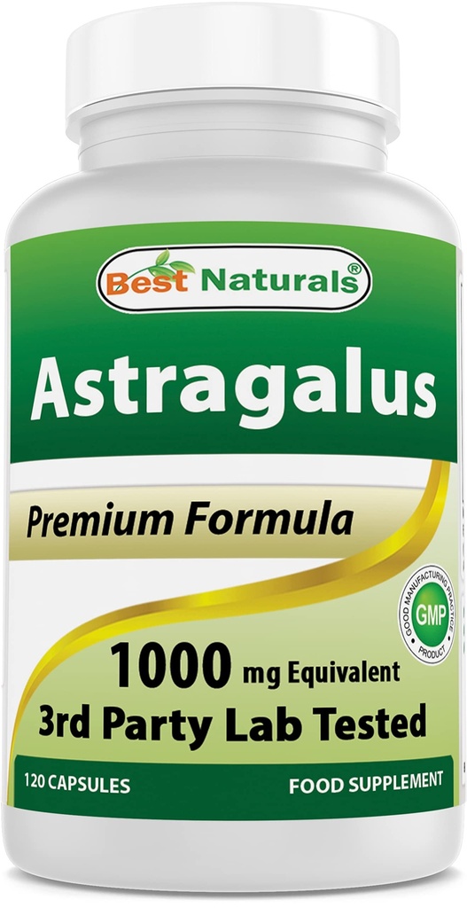 最高のNaturals Astragalusのカプセル、1000のmg、120の計算