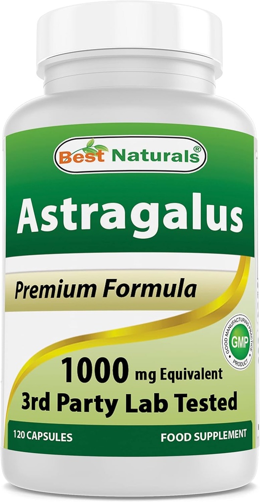 最高のNaturals Astragalusのカプセル、1000のmg、120の計算