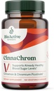 BioActive Nutrients CinnaChromの栄養補助食品 - クロムピコリネート、シナモンカプセル - 全体的な健康のための天然成分 - 野菜サプリメント、グルテンフリー、120カプセル