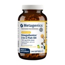 メタジェニックスオメガジェニックスフィッシュオイルEPA-DHA 720mg - Omega-3フィッシュオイルサプリメント - 高効力 - 心の健康、筋骨格の健康と免疫システムの健康* - DHA&EPA - 240 Softgels