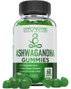 アトランティス栄養アシュワガンダグミー - サービングあたりの1500 MG - カロリーを促進し、気分を改善し、エネルギーレベルをブーストし、免疫システムを強化 - ビタミンD&亜鉛で処方 - ビーガン  60カウント