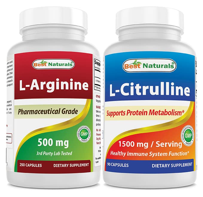 ベストナチュラルL-アルギニン500mg&L-シトルリン1500mg