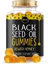 MAJUのハニー90ct、500mg BSO Gummy、ブラックカミンシードニゲラサティバオイル、コールドプレス、ポテンシャルフォーミュラ、90ct