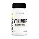 人および女性のためのNutraBio Yohimbeの樹皮のエキスの補足、4mg、90の野菜カプセル