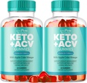 (2 Pack) Keto Pure ACV Gummies, Keto Pure Gummies, 120 Gummies for 2 Months