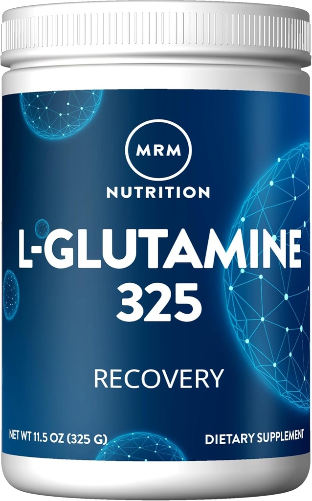 MRM Nutrition L-Glutamine | 5000mg | Recovery | Amino Acid | Muscle Support | Immune + Gut Health | Fermented | 65 Servings