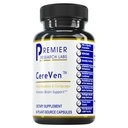 プレミアリサーチラボCereVen - 記憶のためのハーブブレインサプリメント & フォーカスは、Rhodiola roseaを特徴とする, 脳の健康サポートのためのRhodiola roseaサプリメント - 60 ベジタリアンカプセル
