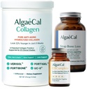 ALGAECALカルシウム、ビタミンD3&コラーゲンバンドル - 臨床的に支持されているVerisol、Fortibone&Fortigel、プラス13 Bone健康&アンチエイジングのための骨サポートミネラルとビタミンADEK