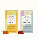 Winged 幸せな 彼女の Mood & Rise アップ Gummies 束