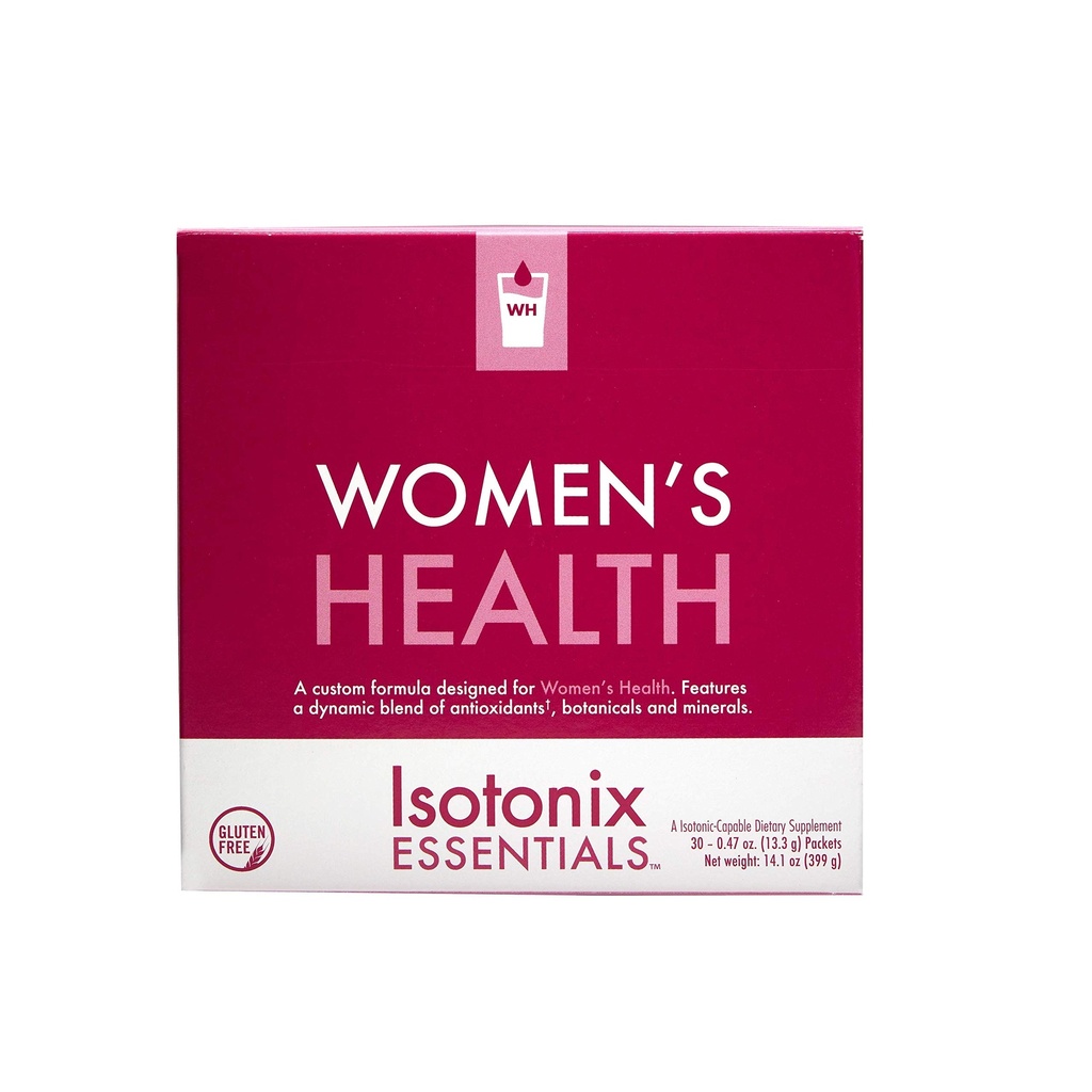イソトニックスエッセンシャル女性の健康 - コラーゲン、ビタミンC、プロバイオティクス、髪、皮膚、爪のサポート、免疫の健康とバイタリティ、30パケットをブースト