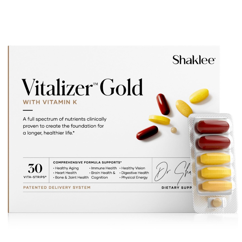 Shaklee - VitalizerTMゴールド - 30 Vita-Strips®